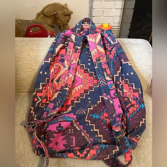 Billabong Aztec colorful backpack - Picture 3 of 4